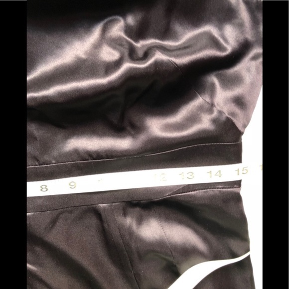 ❤️NWT Banana Republic 100% Silk Dress Maroon Sz 6 - Picture 4 of 9